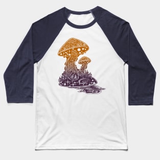 Shroom Swamp Baseball T-Shirt